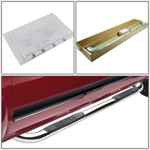 Load image into Gallery viewer, 99-16 Ford F-250 F-350 Super Duty Crew Cab 3" Round Nerf Bars Silver