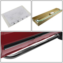Load image into Gallery viewer, 05-10 Jeep Grand Cherokee / Commander 3" Round Nerf Step Bar Black