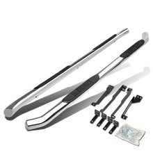 Load image into Gallery viewer, 07-13 Acura MDX 3 Inch Round Nerf Bars Step Rails Silver