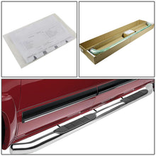 Load image into Gallery viewer, 07-13 Acura MDX 3 Inch Round Nerf Bars Step Rails Silver