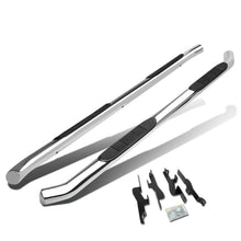 Load image into Gallery viewer, 01-06 Acura MDX / 03-08 Honda Pilot 3" Round Nerf Bar Step Bar Silver