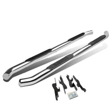 Load image into Gallery viewer, 01-06 Acura MDX / 03-08 Honda Pilot 3" Round Nerf Bar Step Bar Silver