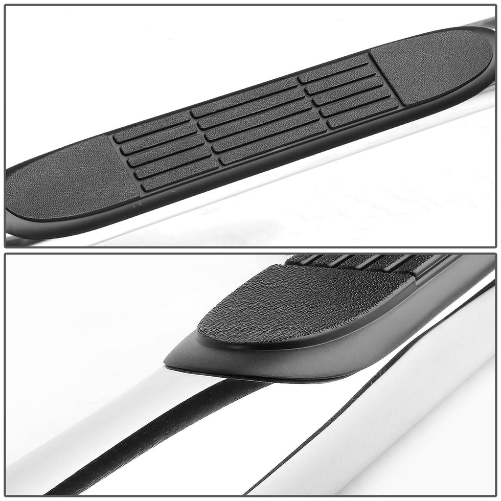 09-15 Honda Pilot 3" Round Nerf Bars - Silver