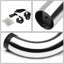 Load image into Gallery viewer, 01-04 Toyota Tacoma Double Cab 3" Round Nerf Bars - Silver