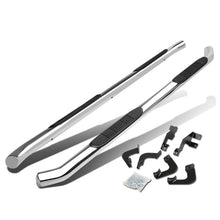 Load image into Gallery viewer, 05-16 Toyota Tacoma Double Cab 3" Round Nerf Bar Step Bar - Silver