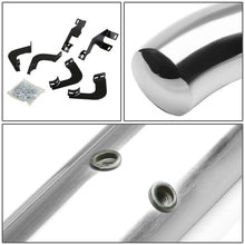 Load image into Gallery viewer, 05-16 Toyota Tacoma Double Cab 3" Round Nerf Bar Step Bar - Silver