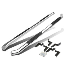 Load image into Gallery viewer, 07-16 Toyota Tundra Crew Cab 3" Round Nerf Bars - Silver