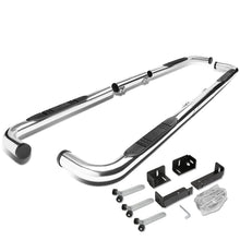 Load image into Gallery viewer, Universal 3 Inch Round 90 Degree Nerf Bar Step Bar Silver
