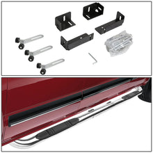 Load image into Gallery viewer, Universal 3 Inch Round 90 Degree Nerf Bar Step Bar Silver