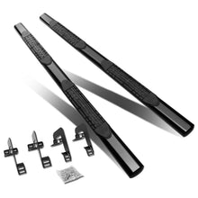 Load image into Gallery viewer, 04-14 Ford F-150 Super Cab 4" Oval Straight Nerf Bars - Black