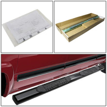 Load image into Gallery viewer, 04-14 Ford F-150 Super Cab 4" Oval Straight Nerf Bars - Black