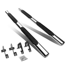 Load image into Gallery viewer, 2004-2014 Ford F-150 SuperCab 4" Oval Nerf Bars - Silver