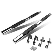 Load image into Gallery viewer, 2004-2014 Ford F-150 SuperCab 4" Oval Nerf Bars - Silver