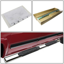 Load image into Gallery viewer, 99-14 Chevrolet Silverado / GMC Sierra 4" Oval Nerf Bars - Silver
