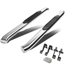 Load image into Gallery viewer, 2004-2014 Ford F-150 Regular Cab 4" Oval Nerf Bars - Silver