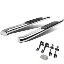 Load image into Gallery viewer, 2004-2014 Ford F-150 Regular Cab 4" Oval Nerf Bars - Silver