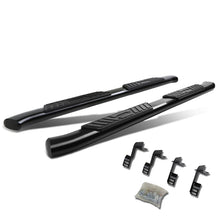 Load image into Gallery viewer, 99-16 Ford F-250 F-350 Super Duty 5" Oval Nerf Step Bars Black