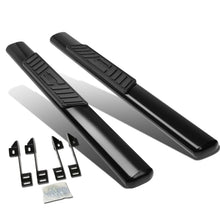 Load image into Gallery viewer, 99-16 Chevy Silverado GMC Sierra 5" Oval Nerf Bars Regular Cab Black