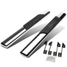 Load image into Gallery viewer, 99-16 Chevy Silverado GMC Sierra 5" Oval Nerf Bars Regular Cab