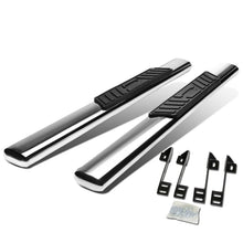 Load image into Gallery viewer, 99-16 Chevy Silverado GMC Sierra 5" Oval Nerf Bars Regular Cab