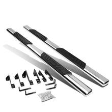 Load image into Gallery viewer, 99-14 Chevrolet Silverado GMC Sierra 5" Oval Nerf Bars Silver