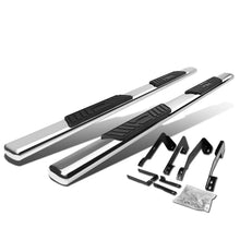 Load image into Gallery viewer, 02-09 Dodge Ram 1500/2500/3500 5" Oval Silver Nerf Bars - Quad Cab