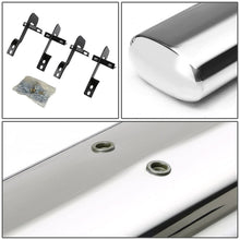 Load image into Gallery viewer, 2001-2003 Ford F-150 SuperCrew 5" Oval Straight Nerf Bars - Silver