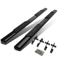 Load image into Gallery viewer, 04-08 Ford F-150 / 06-08 Lincoln Mark LT 5" Oval Nerf Step Bars Black