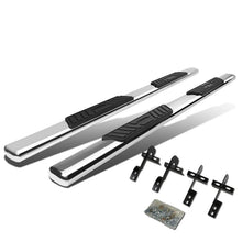 Load image into Gallery viewer, 04-08 Ford F-150 / 06-08 Lincoln Mark LT 5" Oval Nerf Bars Silver