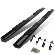 Load image into Gallery viewer, 99-16 Ford F-250 F-350 F-450 F-550 5" Oval Nerf Bars Super Cab Black