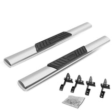 Load image into Gallery viewer, 2015-2018 Ford F-150 Regular Cab 5" Oval Nerf Bars Silver