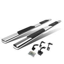 Load image into Gallery viewer, 15-18 Ford F-150 Super Cab 5" Oval Nerf Bars - Silver