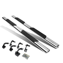 Load image into Gallery viewer, 2015-2018 Ford F-150 SuperCrew 5" Oval Nerf Bars - Silver