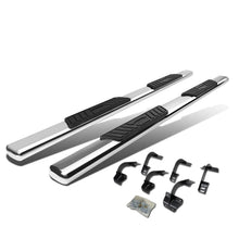 Load image into Gallery viewer, 2015-2018 Ford F-150 SuperCrew 5" Oval Nerf Bars - Silver