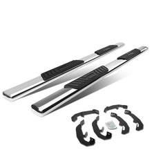 Load image into Gallery viewer, 2019-2020 Chevrolet Silverado Crew Cab 5" Oval Nerf Bars Silver
