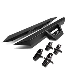 Load image into Gallery viewer, 2007-2016 Jeep Wrangler 2-Door Step Down Nerf Bars - Black
