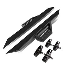 Load image into Gallery viewer, 2007-2016 Jeep Wrangler 2-Door Step Down Nerf Bars - Black