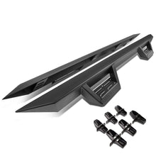 Load image into Gallery viewer, 2007-2016 Jeep Wrangler 4-Door Step Down Nerf Bars - Black