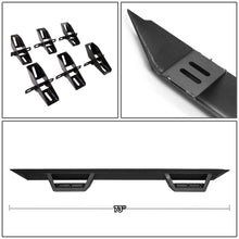 Load image into Gallery viewer, 2007-2016 Jeep Wrangler 4-Door Step Down Nerf Bars - Black