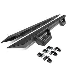 Load image into Gallery viewer, 2015-2017 Ford F150 Extended Cab Step Down Nerf Bars - Black