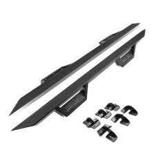 Load image into Gallery viewer, 2015-2017 Ford F150 Extended Cab Step Down Nerf Bars - Black