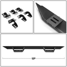 Load image into Gallery viewer, 2015-2017 Ford F150 Extended Cab Step Down Nerf Bars - Black