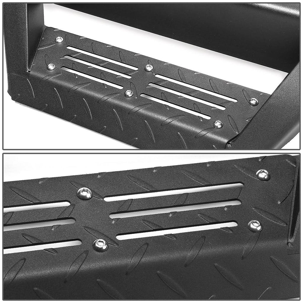 05-20 Toyota Tacoma Double Cab Step Down 3" Nerf Bars - Black