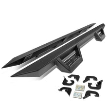 Load image into Gallery viewer, 07-17 Chevrolet Silverado Extended Cab Step Down Nerf Bars - Black