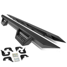 Load image into Gallery viewer, 07-17 Chevrolet Silverado Extended Cab Step Down Nerf Bars - Black