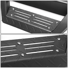 Load image into Gallery viewer, 07-17 Chevrolet Silverado Extended Cab Step Down Nerf Bars - Black