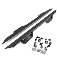 Load image into Gallery viewer, 09-17 Dodge Ram 1500 Quad Cab Step Down Nerf Bars - Black