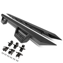 Load image into Gallery viewer, 2018-2019 Jeep Wrangler JL 4-Door Step Down Nerf Bars - Black