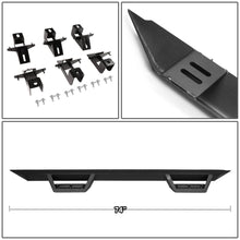 Load image into Gallery viewer, 2018-2019 Jeep Wrangler JL 4-Door Step Down Nerf Bars - Black