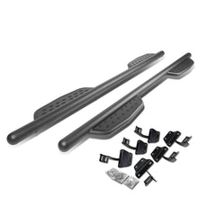 Load image into Gallery viewer, 2015-2017 Ford F-150 Crew Cab 3" Round Extended Step Bars - Matte Black